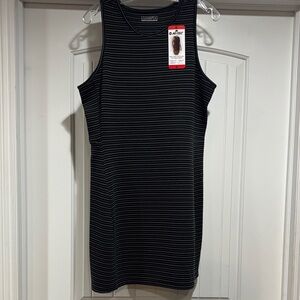Hi-Tec Two-Tone Sleeveless Ottoman Dress Size M. NWT